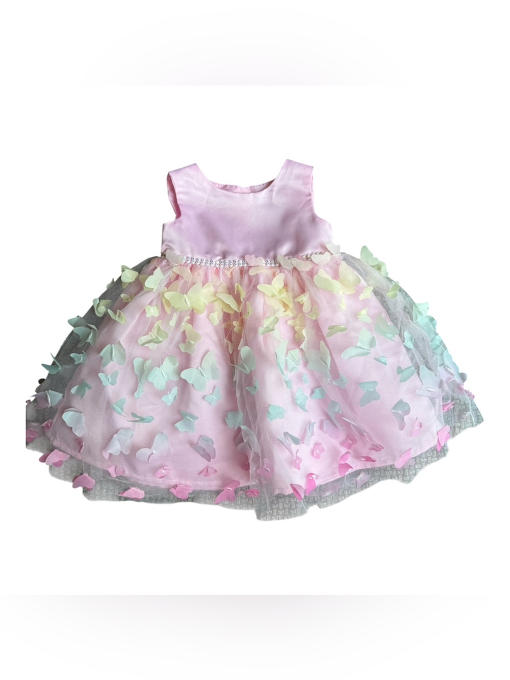 Blueberri Boulevard pink 3-D butterfly dress. This dress is absolutely adorable